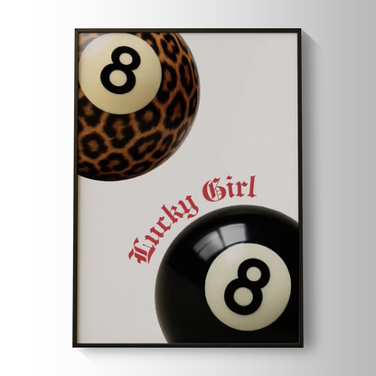 8 Ball Lucky Girl