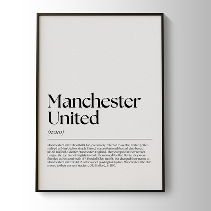 Manchester United Definition