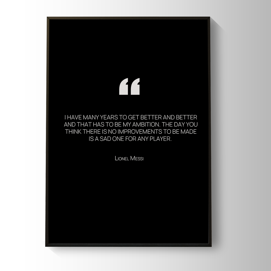 Lionel Messi Quote