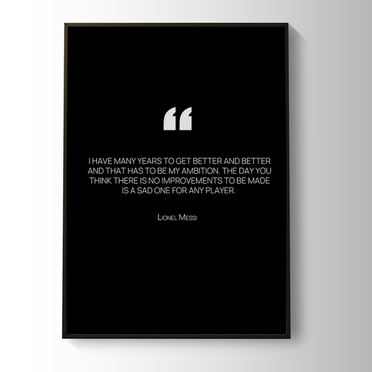 Lionel Messi Quote