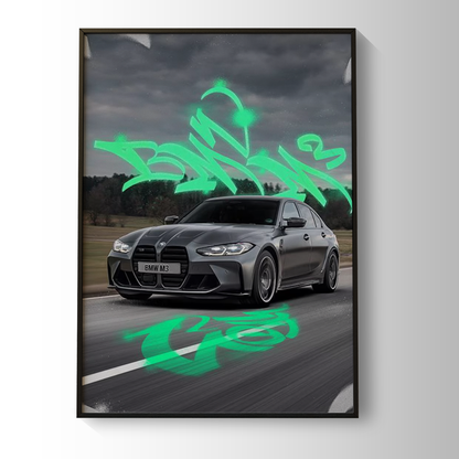 BMW M3 G80 Graffiti