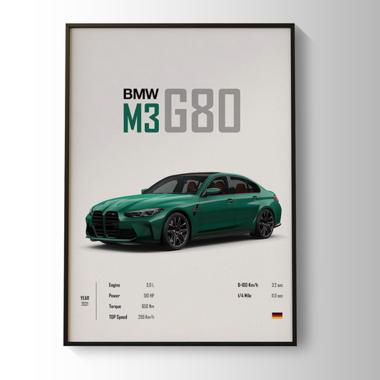 BMW M3 G80 Green