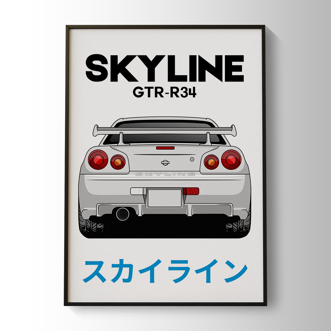 Nissan Skyline GTR-R34