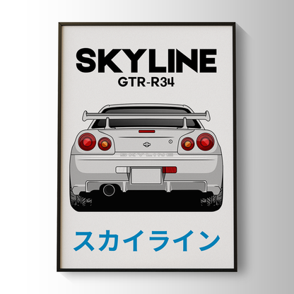 Nissan Skyline GTR-R34
