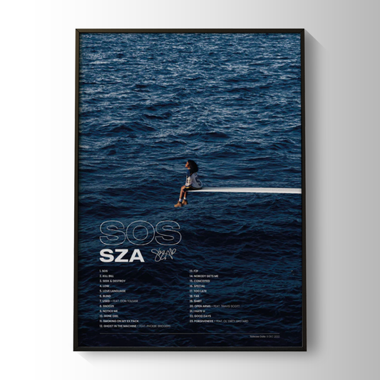 SZA SOS Album Signed